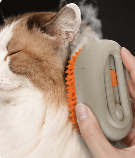 Cepillo Para Mascotas A Vapor Con Manija
