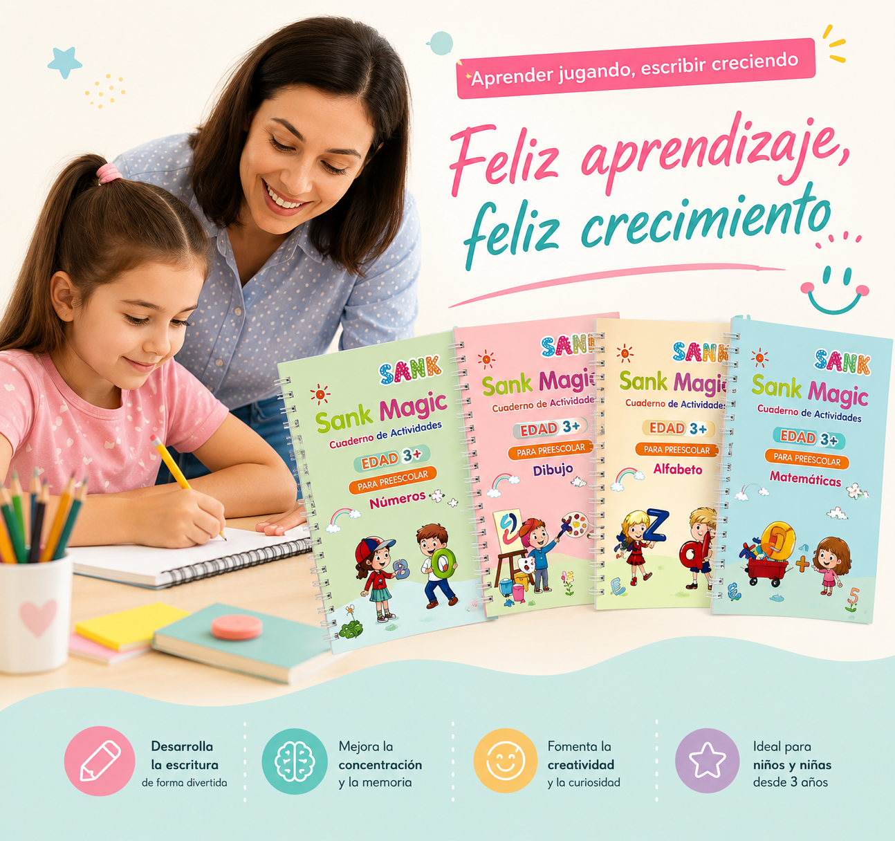 🧒👧 ¡CONVIERTE EL APRENDIZAJE EN UNA AVENTURA CON EL KIT MÁGICO!