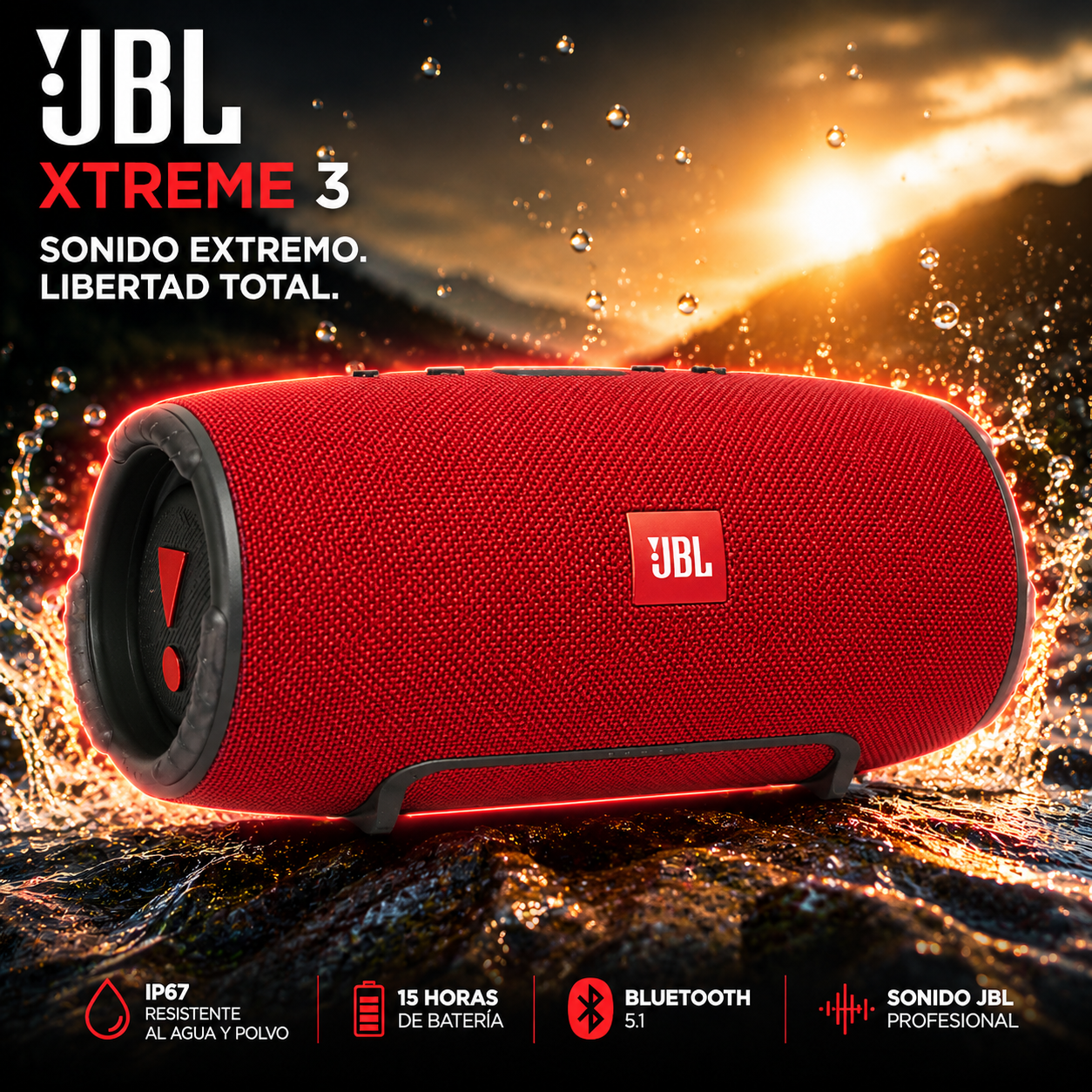[PROMO] JBL XTREME 3 - Promoción 50% OFF