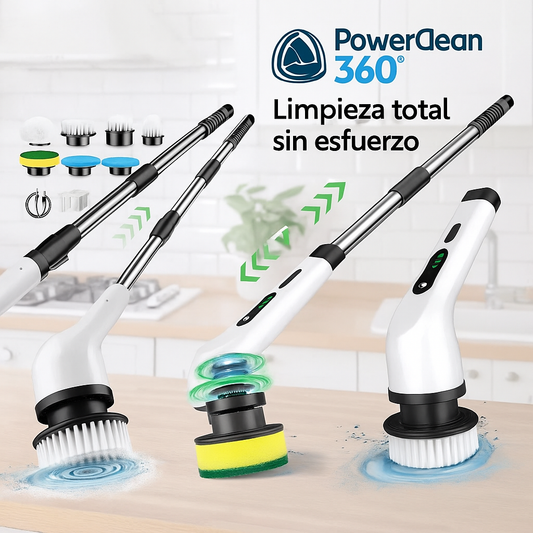 PowerClean 360° | 9 En 1 Limpieza total sin esfuerzo